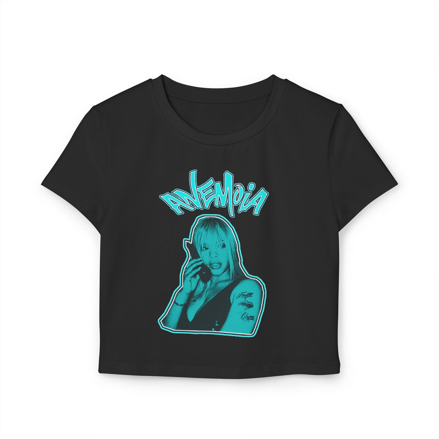 Anemoia Women's Graphic Baby Tee