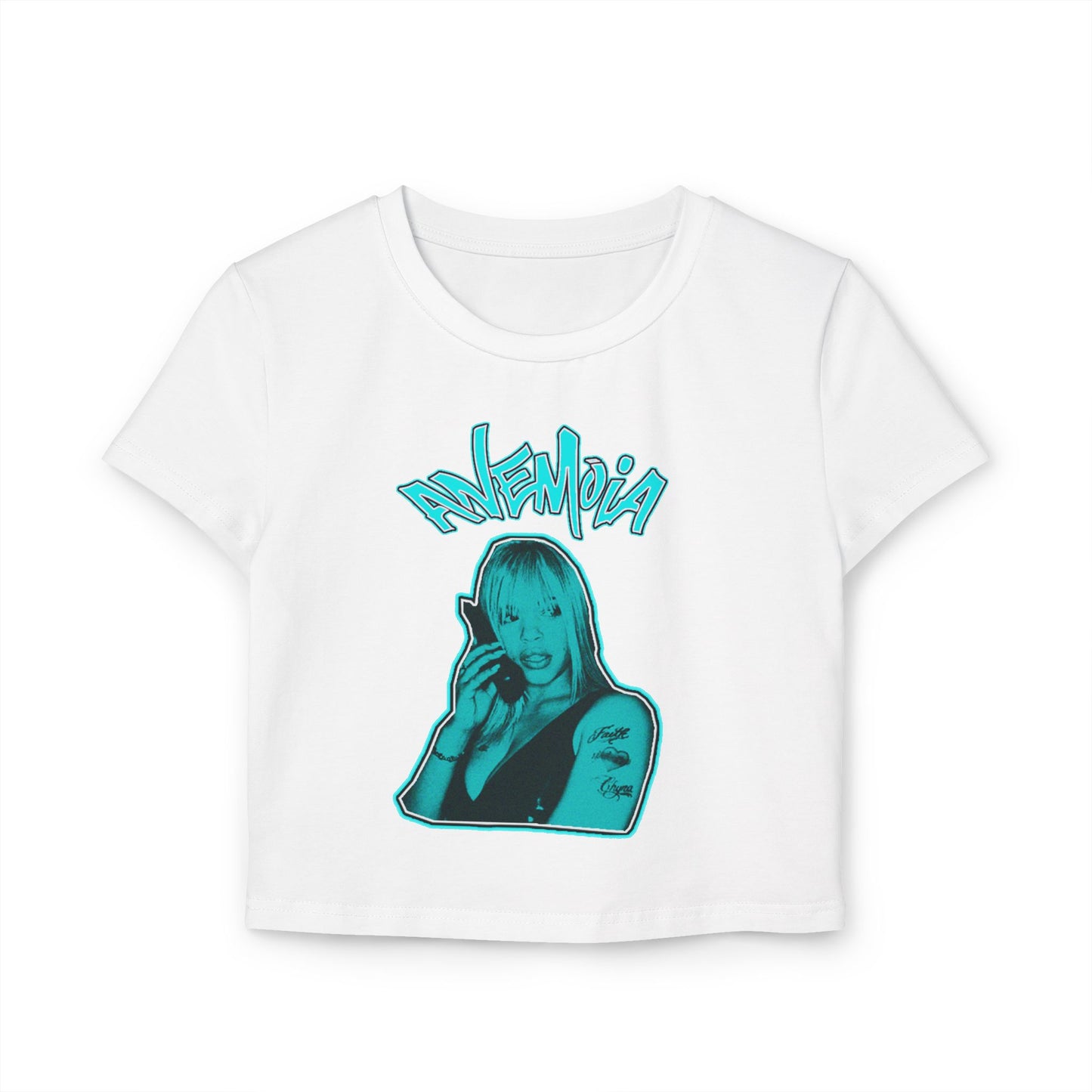 Anemoia Women's Graphic Baby Tee