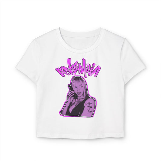 Anemoia Woman's  Graphic Baby Tee
